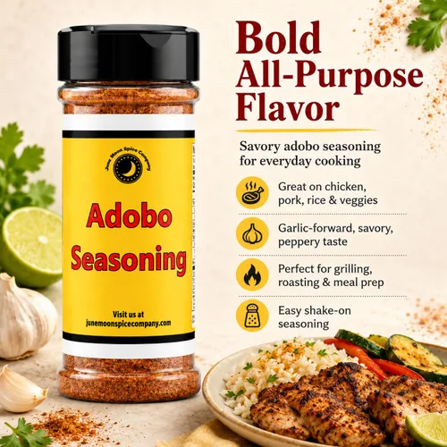 Miniatura 2 de Premium Condimento ADOBO Coctelera grande Sin calorías Sin grasa Sin colesterol Sin azúcar Savory adobo seasoning with garlic-forward