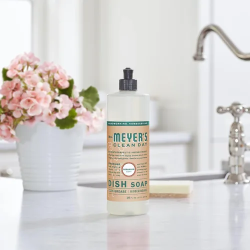 Miniatura 56 de Mrs. Meyer’s Clean Day - Detergente líquido para platos, aroma a lavanda, botella de 16 oz