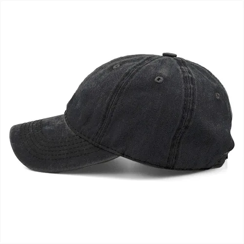 Miniatura 2 de HHNLB Unisex Camping Hair Don t Care 1 Vintage Jeans Gorra de Béisbol Clásico Algodón Sombrero de Papá Ajustable Gorra Lisa