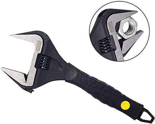 Miniatura 5 de Llaves inglesas ajustables, llaves de cambio de mandíbula extra ancha, herramienta de mano de 6 pulgadas (6.496 in)