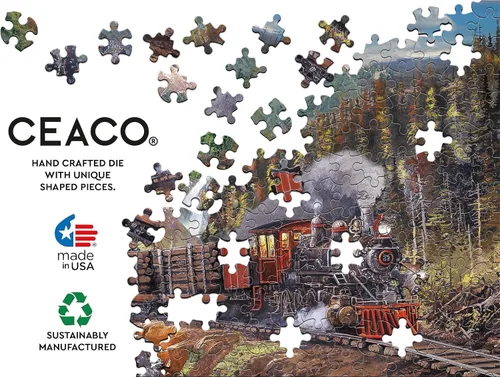 Miniatura 5 de Ceaco - Ted Blaylock - Placerville - Rompecabezas de 750 piezas