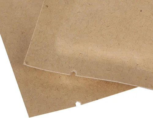 Miniatura 4 de QQ Studio 100 bolsas metálicas de Mylar con parte superior abierta y sellables (6x9cm (2.3x3.5"), 100x Kraft) 100 papel estraz