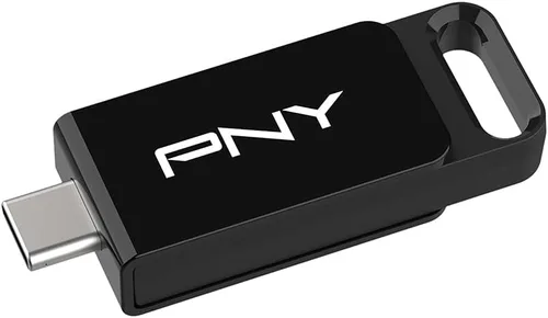 PNY Elite Type-C - Unidad flash USB 3.2 de 256 GB, lectura de hasta 120 MB/s, escritura hasta 10 veces más rápida que USB 2.0, diseño confiable,