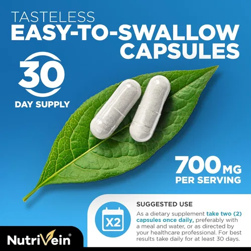 Miniatura 6 de Nutrivein Suplemento de glutatión liposomal premium y cápsulas de cereza ácida: suplemento liposomal de glutatión de alta absorción y cápsulas