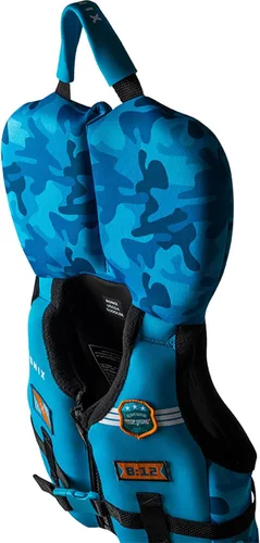 Miniatura 3 de RONIX Boy's Top Grom CGA Life Vest Durable Soft Comfortable Floaty Swimming Life Jacket for Kids with Plush Inner & Back Supportive Foam