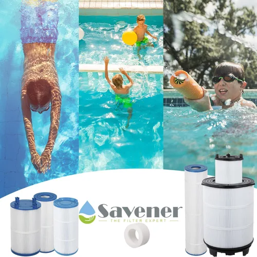 Miniatura 7 de Filtro de piscina compatible con CX800RE, C-8600, Star-Clear II C800, PA80, FC-1280, 75 pies cuadrados, 1 paquete