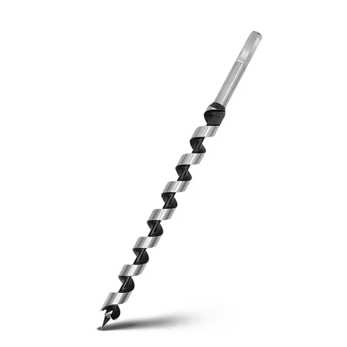 Miniatura 45 de Broca helicoidal de 0.94 x 11.8 pulgadas para madera, broca helicoidal con vástago hexagonal para madera blanda, madera dura, plástico
