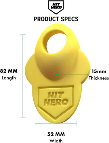 Miniatura 6 de Baseball Thumb Guard, Batters Batting Grip, Finger Guard, Accessory, Batting Protection, Reduce Bat Sting, Hitter, Tool, Bat, Hitting Accessory