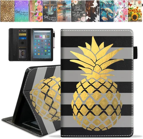 Miniatura 15 de Funda para tableta Amazon Fire Max 11 (11 pulgadas, 13ª generación, versión 2023) con ranura para tarjetas y apagado y encendido automático, funda