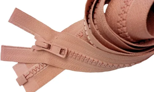 Miniatura 25 de YKK Cremallera Vislon de 22 pulgadas, 5 separadores de plástico moldeado, peso medio por cada uno (color seleccionado) (rosa azafrán - 806)