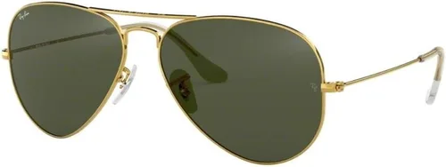 Miniatura 92 de Ray-Ban RB3025 - Lentes de sol de aviador de metal para hombre y mujer + paquete con kit de cuidado de gafas iWear de diseñador