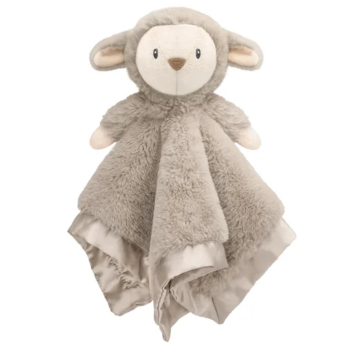 Miniatura 9 de Manta de Seguridad con Oso - Manta Suave para Bebé Lovey, Manta Esponjosa Unisex Lovie, Juguetes de Peluche para Acurrucarse, Oso de Peluche