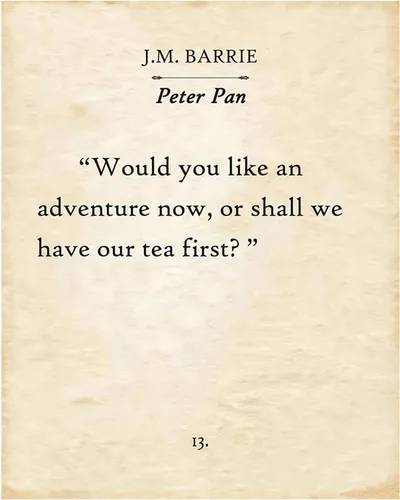 Miniatura 9 de Lone Star Art Peter Pan - So Come With Me Where Dreams Are Born - J.M. Barrie - 11x14 Unframed Typography Book Page Print - Great Neverland Gift &
