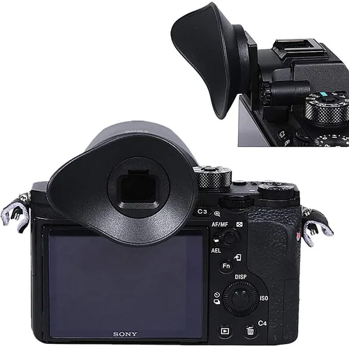 Miniatura 3 de Visor de ocular ovalado para cámara giratoria para Sony A9II A7RIV A7RIII A7RIII A7RII A7RII A7SII A7II A7II A7 A7S A7R Mark IV III II A7M3 A9 A58