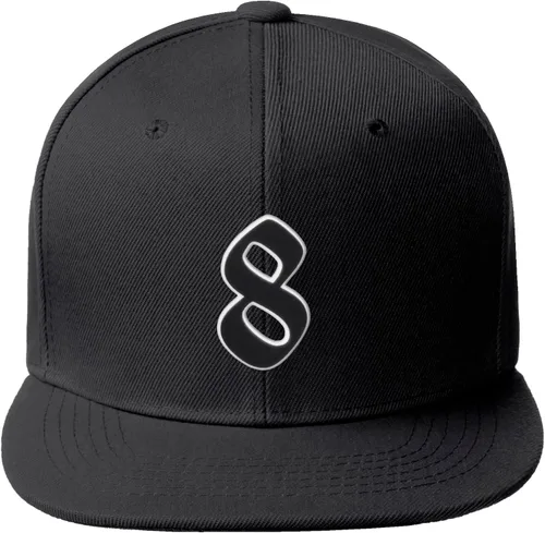 Miniatura 1031 de Daxton Gorra clásica con visera de billete plano con letras del alfabeto inglés antiguo de la A a la Z