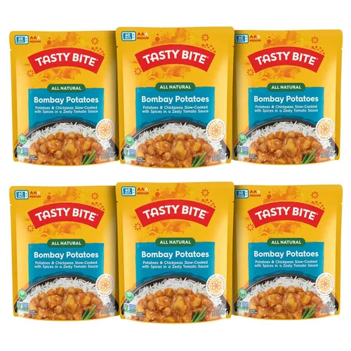 Miniatura 22 de Tasty Bite - Lentejas Madras de 3 frijoles, orgánico, 10 onzas, 6 unidades (paquete de 6)