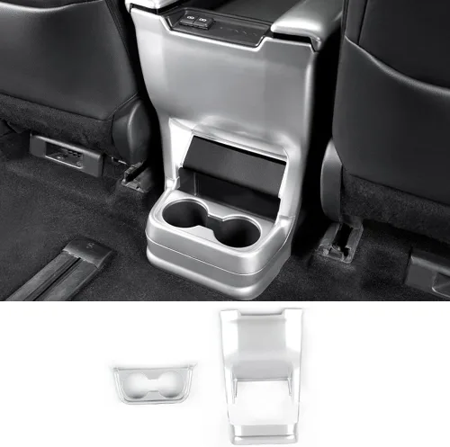 Miniatura 8 de Accesorios de automóvil compatibles con Toyota Sienna 2021 2022 2023 2024 Panel de salida de ventilación de aire trasero interior cubierta