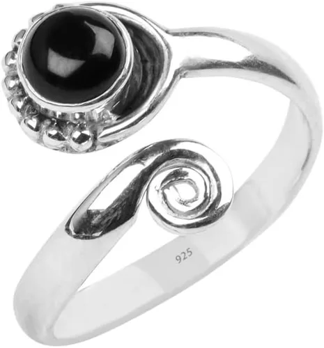 Miniatura 29 de Gemstone Stone Toe Ring 925 Sterling Silver Feet Body Jewellery Handame Toe Ring Gemstone Adjustable Toering For Girls Women Gift Jewellery