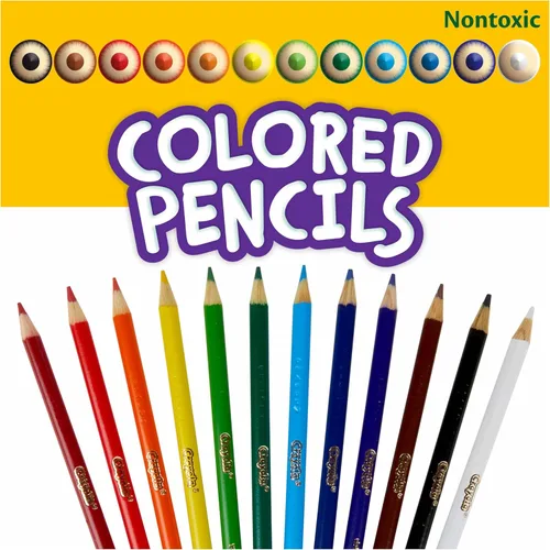 Miniatura 2 de Crayola Lápices de colores a granel, preafilados, 12 colores surtidos, paquete de 24