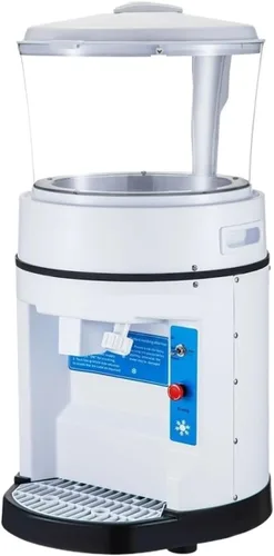 Trituradora de hielo, máquina de granizar para hacer cono de nieve, tolva para restaurante, hogar, comercial, para el hogar, restaurantes y cafés