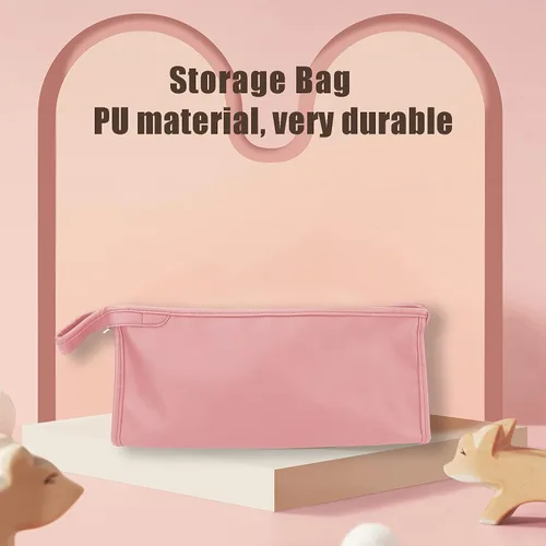 Miniatura 3 de Bolsa de almacenamiento para secador de pelo, estuche de viaje para secador de pelo, bolsa de transporte de piel sintética, bolsa portátil