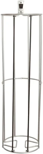 Miniatura 19 de Rubbermaid FastTrack - Organizador de garaje multiusos, capacidad de 50 libras, sistema de almacenamiento montado en la pared de níquel satinado