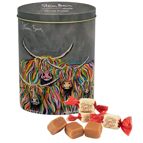 Miniatura 8 de Gardiners of Scotland Lata de Fudge Artesanal 250g (8.82 oz), Fudge de Vainilla Thank You Dogs