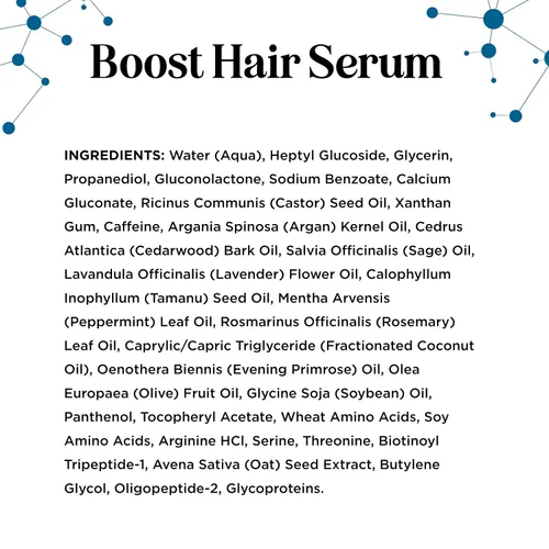 Miniatura 7 de Suero voluminizador de biotina para el cabello para hombres y mujeres, suero de cafeína para el cuidado del cabello y el cuero cabelludo con aceite