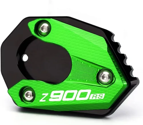 Miniatura 8 de Placa de soporte de extensión de soporte lateral para motocicleta compatible con K.awasaki Z900RS 2018-2024 2025 2026 Soporte de almohadilla