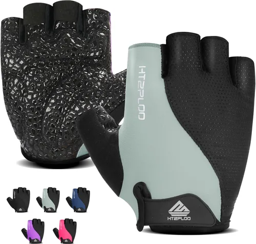 Miniatura 9 de Guantes de entrenamiento para hombres y mujeres, guantes de levantamiento de pesas para ejercicio, entrenamiento de gimnasio, fitness, transpirables