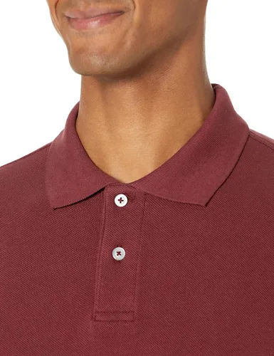 Miniatura 3 de Tienda Essentials - Camiseta polo de algodón de piqué de ajuste regular para hombre (disponible en tallas para hombres grandes y altos)