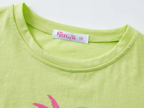 Miniatura 2 de Conjunto de ropa corta y pantalones cortos para niñas grandes, talla 6-18