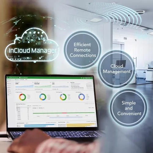 Miniatura 7 de InHand Networks EAP600 Wi-Fi 6 Punto de acceso (AX3000) – AP inalámbrico empresarial gestionado en la nube para alta densidad, doble banda 802.11ax