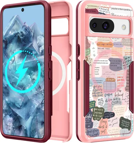 Miniatura 196 de Funda para Moto G 5G 2024 – Compatible con MagSafe para mujeres y niñas, bonita funda protectora magnética para teléfono, diseño femenino Kawaii