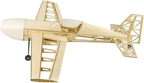 Miniatura 2 de Viloga Kit de avión modelo Extra330 para construir, 39 pulgadas, modelo de madera de balsa cortada con láser, avión modelo volador para adultos