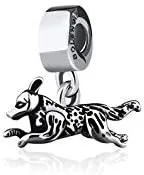 Miniatura 2 de Bolenvi Border Collie Dog German Shepard - Abalorio de plata de ley 925 para pulseras o collares similares