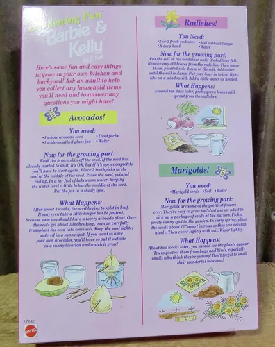 Miniatura 6 de Gardening Fun BARBIE & KELLY Gift Set - Set de edición especial con 2 muñecas y accesorios (1996)