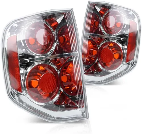 Miniatura 4 de KarParts360: Para 2006 2007 2008 Honda Piloto Conjunto de luz trasera par lado conductor y pasajero para HO2800162 HO2801162 33551-S9V-A11, Lado
