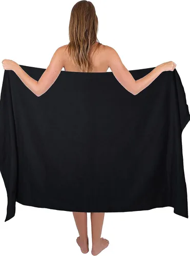 Miniatura 5 de Belizzi Home - Juego de 2 toallas grandes de baño de algodón de alta calidad, 35x70 pulgadas, algodón 100% puro, ideal para uso diario, ultrasuave
