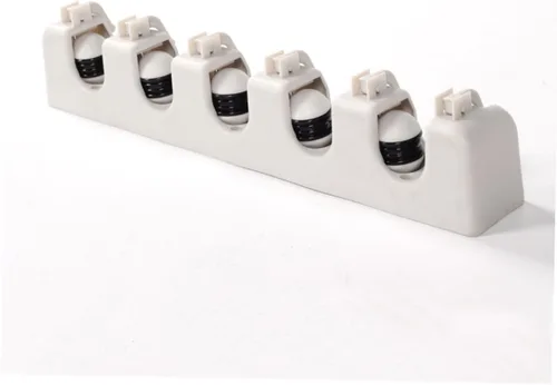 Miniatura 4 de CHILDWEET Soporte para escobas y fregonas, organizador de pared para colgar en la pared, organizador de escobas para barrer, escobas para barrer