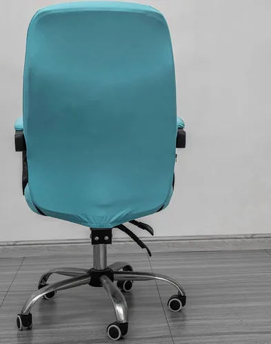 Miniatura 8 de Melaluxe Funda para silla de oficina con fundas para brazos - Funda elástica universal para silla de escritorio, fundas para silla de computadora