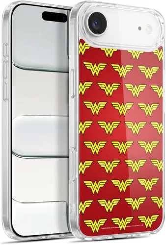 Miniatura 128 de Head Case Designs Funda de gel suave con licencia oficial de Wonder Woman DC Comics Classic Logos compatible con Apple iPhone 7 Plus/iPhone 8 Plus