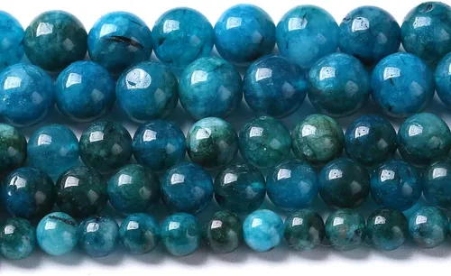 Miniatura 16 de 90 cuentas de piedra natural de 0.157 in, piedra de lapislázuli, cristal de piedra curativa para la curación de joyas, bricolaje, pulseras, Piedra