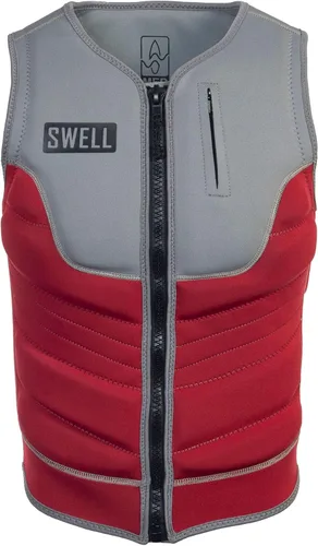 Miniatura 13 de Chaleco de neopreno Wakesurf Comp para hombre, diseñado exclusivamente para Wake Surf, pero ideal para todas las demás actividades de deportes Peltre