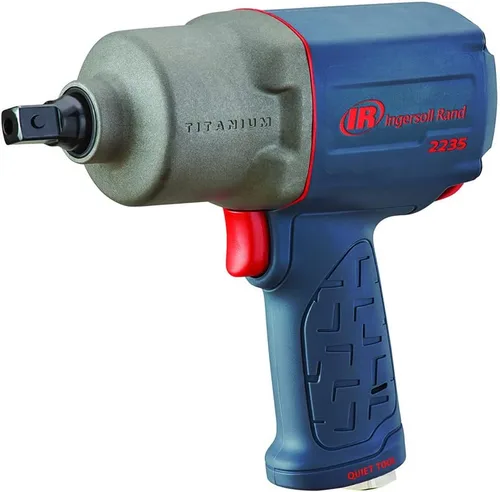 Miniatura 7 de Llave de impacto neumática de 1/2 pulgada Ingersoll Rand 2235TiMAX-G, diseño ligero de 4.6 libras, potente salida de par de torsión de hasta 1350