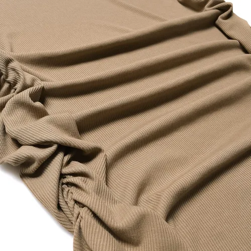 Miniatura 4 de Bhome Camisa de maternidad de manga larga para embarazada, cuello simulado acanalado, suéter para embarazadas