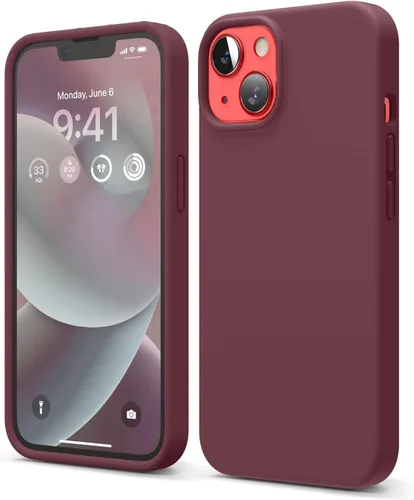 Miniatura 8 de elago Funda compatible con iPhone 14, de silicona líquida, funda protectora de cuerpo completo, a prueba de golpes, diseño delgado, forro