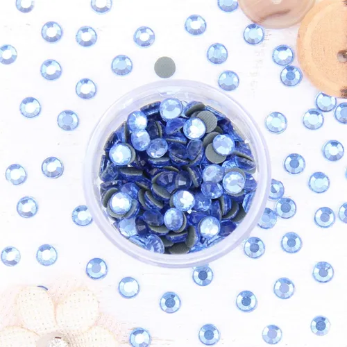 Miniatura 58 de Estrás para aplicar con calor - 6SS, 10SS, 16SS, 20SS, 30SS - 32 colores Iron-on hotfix rhinestones - add brilliant sparkle to apparel, denim