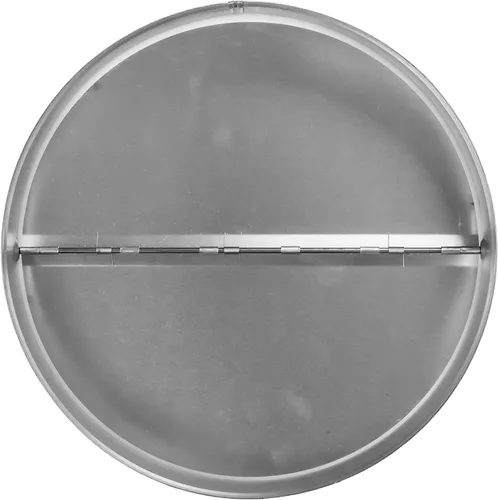 Miniatura 7 de Vent Systems Amortiguador de corriente trasera de 10 pulgadas, conector de conducto de acero galvanizado para flujo de aire unidireccional