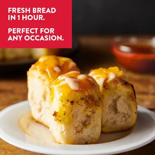 Miniatura 7 de King Arthur Baking Company - Kit de mezcla de pan de ajo extraíble de 15.25 onzas, mezcla para hornear, lista en 1 hora